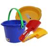 Spielstabil Toddler Sand Toys Bundle - Small Pail, Small Sieve and 2 Small Scoops (Colors Vary - Made in Germany) view 1
