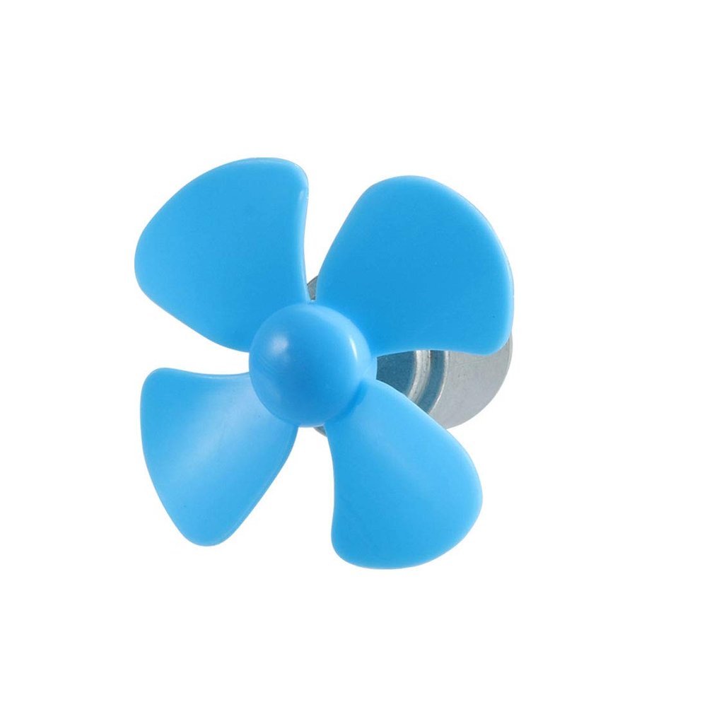 Ruilogod DC 3V 0.9A 8000(+/-10%) RPM Motor w 4 Vanes Blue 56mm Rotating Dia Propeller (id: 349 02c 632 b1d b7a