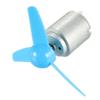 Ruilogod 1Set DC 3V 0.9A 7500RPM Motor with 80mm Dia 3 Vanes Blue Propeller (id: a9c c2b 7c5 bcb 4ea view 1