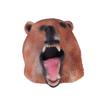 SandT Collection Brown Bear Head Latex Mask Dress Up Halloween Costume Party Mask Cosplay view 1