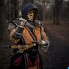 VZQI Kombat Mask Scorpion Mask Halloween Game Cosplay Costume Mens view 2