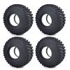 RC 2.9 Tires Rock Terrain Wheel Tires for 1/6 RC Rock Crawler Car Axial SCX6 JLU AXI05000 Upgrade Parts, 4PCS view 1