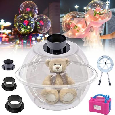 Balloon Expander,Balloon Stuffer With Balloon Pump And Flaring Pliers Used,2022 New Balloon Stuffing Machine, Balloon Filling Tool Set For Birthday Party Art Balloons Decoration