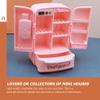 Mini Refrigerator Toys for Kids - Realistic Kitchen Playset Pretend Play Food Accessories Ideal for Mini House Decoration and Imagination Development view 3