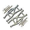 Aluminum Front Or Rear Lower Arms For Traxxas 1/10 Maxx With WideMAXX Monster Truck 89086-4 - 14Pc Set Gray Silver view 1