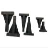 DKNTZO Model Aircraft Fixed Wing Split Isosceles Engine MountsL1xL2xL3 for Nitro OR Gasoline Engine RC Airplanes Parts Model (Color : 88x52x36mm 1pair) view 2