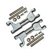 Stainless Steel+ Aluminum Supporting Mount With Front Or Rear Upper Arms For Traxxas 1/10 Maxx With WideMAXX Monster Truck 89086-4 - 14Pc Set Gray Silver view 1