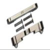 Aluminum Front Lower Suspension Mount For Arrma 1:8 KRATON/OUTCAST/NOTORIOUS/TYPHON/TALION/KRATON V5 / NOTORIOUS V5 / 1:7 INFRACTION/INFRACTION V2 / LIMITLESS / 1:10 SENTON - Silver view 1