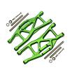 Aluminum Front Or Rear Lower Arms For Traxxas 1/10 Maxx With WideMAXX Monster Truck 89086-4 - 14Pc Set Green view 1