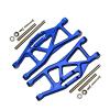 Aluminum Front Or Rear Lower Arms For Traxxas 1/10 Maxx With WideMAXX Monster Truck 89086-4 - 14Pc Set Blue view 1