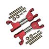 Stainless Steel+ Aluminum Supporting Mount With Front Or Rear Upper Arms For Traxxas 1/10 Maxx With WideMAXX Monster Truck 89086-4 - 14Pc Set Red view 1