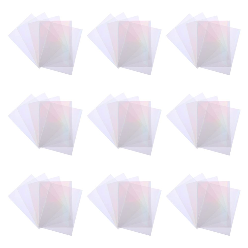 100pcs Game Card Protective Sleeves Transparent Card Protector Cover for Board Games and Reusable for Storage and