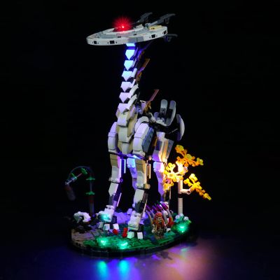Brick Shine Light kit for Horizon Forbidden West: Tallneck 76989(Model Set is not Included) (Classic)