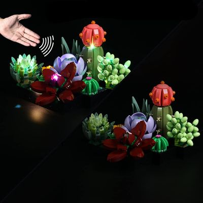 Brick Shine Light kit for Succulents 10309(Model Set is not Included) (Light Control)