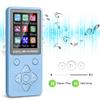 T1 MP3 MP4 Music Player with Bluetooth, Cross Shaped Buttons, 8GB Built-in Memory Supports 32GB Card Expansion, Portable Audio Video Player for Sports, Blue view 4