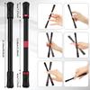 AYXXZJD 4 Pieces Pen Spinning Spinner Gaming Pen Spinning Mod Gaming Flying Finger Rotating for Adults Office Supplies with Instruction Manual (SilverBlack, Red, Blue view 2