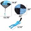 Ven-Trap Parachute Toy, Tangle Free Throwing Toy Parachute, Outdoor Children's Flying Toys, No Battery nor Assembly Required (4 Pieces Set) view 3