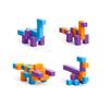 Bizak Pixio Mini Dinos, create your Jurassic park with its 80 magnetic cubes, combine your colors as you like, easy and fast, recommended for children from 6 years old view 3