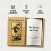 Vieux Monde Express The Tea-Stained Tarot & Guide | Classic Tarot Cards | Made in USA | Linen Finish | 78 Cards | Full Size | 4.75 by 2.75 view 3