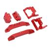 1/18 Scale RC Bumper Replacement, Durable Alloy Front Bumper Plates 2 Color Options for Off-Road Racing and Crash Repair Enthusiasts view 2