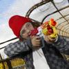 Nerf Mega CycloneShock Toy Blaster, Hotrod Color Style, 6-Dart Drum, 6 AccuStrike Mega Darts, Easy Priming (Amazon Exclusive) view 4