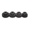 Dilwe 4Pcs RC Motor Pinion Gear, 48P 23T 25T 27T 29T Pinion Gear Set with Hex Key, Pinion Gear Set for 1/10 RC Brushless Brush Motor 3.175mm RC Accessories view 1