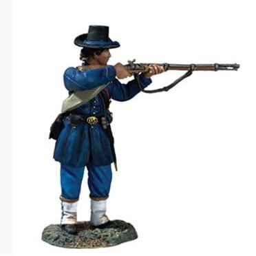 W. Britain Federal Iron Brigade Standing Firing Wearing Gaiters #31383