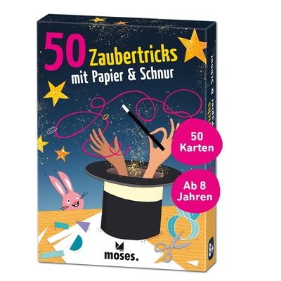 50 Zaubertricks mit Papier und Schnur