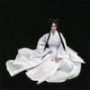 1/6 Scale Female Clothes, Chinese Ancient Dress Costume White Han Clothing for 12inches Female Action Figure Body Doll (White 3) view 4