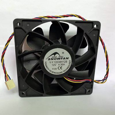 for Y-Y12038H12B Fan DC12V 4.35A 4-wire/4-pin 12CM Cooling Fan