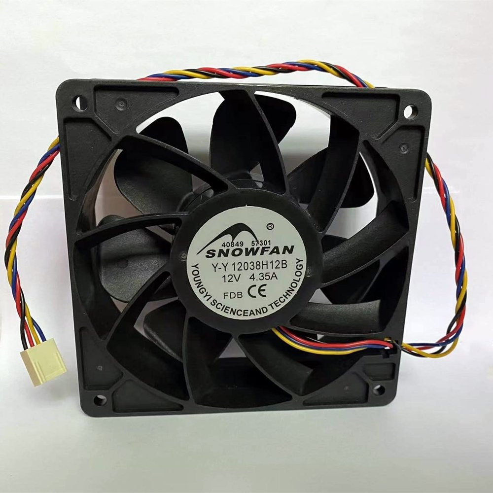 for Y-Y12038H12B Fan DC12V 4.35A 4-wire/4-pin 12CM Cooling Fan