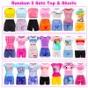 BARWA 20 Pcs Doll Clothes Including 10 Sets Bikini Swimsuits Outfit Tops and Pants with 10 Shoes for 11.5 inch Dolls view 2