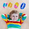 60Pcs Pop Bracelet Bubble Fidget Toys, Hand Finger Press Multicolor Silicone Wristband Toy for Classroom Prizes, Stress Reliever Fidget Bulk for Kids and Adults view 4