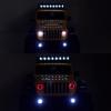SWX RC LED Front Headlight with Bracket Front Face Light Set for 1/24 Axial SCX24 AXI00005 AXI00002 JLU CRC RC Crawler (Red & White) view 4