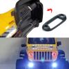 SWX RC LED Front Headlight with Bracket Front Face Light Set for 1/24 Axial SCX24 AXI00005 AXI00002 JLU CRC RC Crawler (White & white) view 3