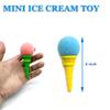 Meirrnyyu 24 Pcs 4inch Ice Cream Foam Ball Launcher,Mini Ice Cream Cone Shooter Toys for Kids,Children,Carnival Prize,Party Favors view 2