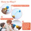 Meirrnyyu 24 Pcs 4inch Ice Cream Foam Ball Launcher,Mini Ice Cream Cone Shooter Toys for Kids,Children,Carnival Prize,Party Favors view 3