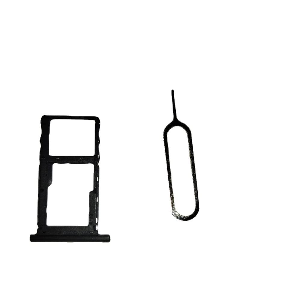 SIM Card Holder Tray SD crad Tray for Lenovo Tab M10 TB-X605LC X605-Black