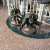 Jucoci Objective Point Markers 6PCS Set Objective Marker Compatible with WH40k Wargame (Miniature Not Included), Green view 3