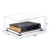 Clear Acrylic Display Case for Books & Collectibles, Premium Book Display Box , Polished Edges & Crystal Clear Sides, Photos & Keepsakes 15.25" L x 12" W x 8" H (V12/A026) view 2