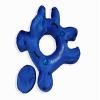 Fluzzle Tube River Pro Inflatable Water Tube with Backrest & Cup Holders | Connectable Float Chair for Beach, Swimming, Pool, Lake Fun | Removable Solid Bottom for Ultimate Comfort (Blue) view 1
