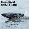 SOWOFA FT011 High Speed RC Boat 55km / h Brushless Motor Great Functions for Leisure and AdultsUpgrade Dual 2800mah Batteries view 4