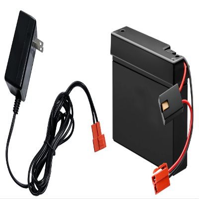 6V 7Ah Battery and Charger Combo Set for Kid Trax ATV for Marshall Fire Truck for Dodge Ram 1500 Child Ride On Car