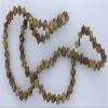 4mm Cube Dice Square Gemstone Gem Leopardskin Jasper Beads 15 Inch Strand LBS15 view 1