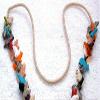 Standing Bear Assorted Figures Carved Asst'd Stone 30 Inch Fetish Necklace FN46 view 3