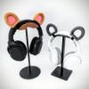 BeamTeam3D Bear Ears for Headphones - Adorable Brown and Panda Bear Headphones Attachment in Various Colors with Self Fastener - Bear Ears for Gamers and Streamers (Brown/Pink) view 4