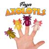 Finger Axolotls Set of 4 Axolotl Finger Puppets view 2