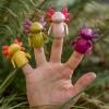 Finger Axolotls Set of 4 Axolotl Finger Puppets view 3