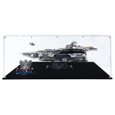 SONGLECTION Acrylic Display Case for The Shield Helicarrier #76042, Dustproof Display Case (Case Only)