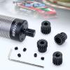 32P Metal Steel Gear Set 5mm Hole 13T 14T 15T 16T 17T Gear with Hex Key Screwdriver Hardened Motor Pinion Gear for Traxxas Arrma HSP HPI AXIAL Tamiya Losi 1/8 RC Car(5Pack) view 4